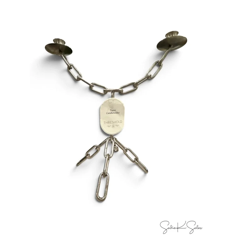 Halloween Metal Chain Candelabra - Threshold, Target